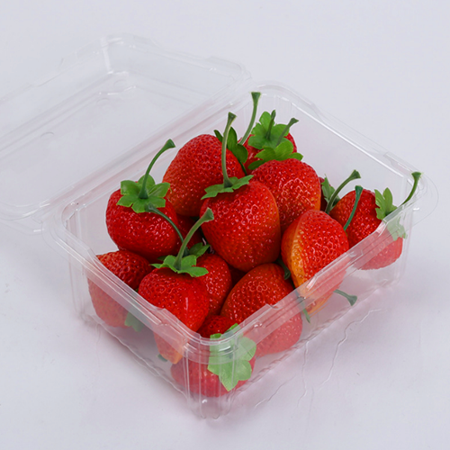  Clamshell Plastic Fruit Packaging Box For Strawberry