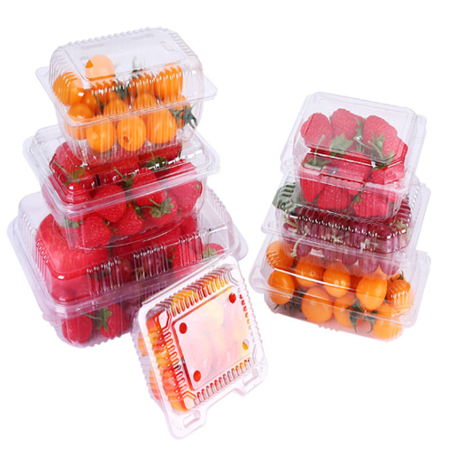 PET fresh fruit blister container clamshell packaging