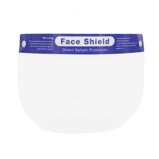  clear plastic anti fog PET material for face shield