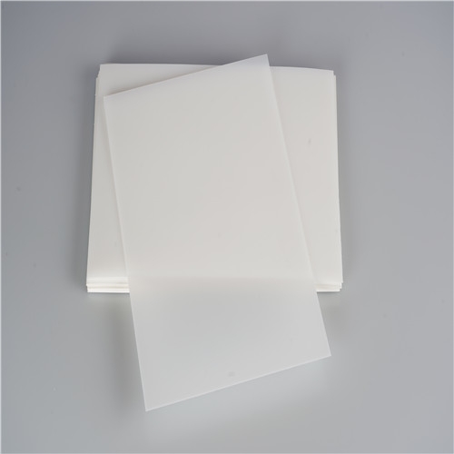 white PP Polypropylene plastic Sheet for printing