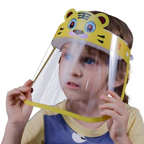Anti-Fog Cartoon Protective PET plastic sheet for Children Face Shield