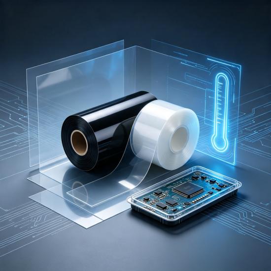 High-temperature resistant PET sheets For Electronics trays
